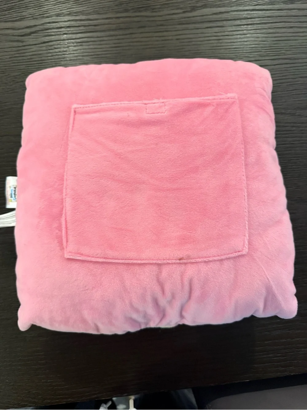 Tie-Dye Donut & Ice Cream Plush Tic-Tac-Toe Pillow - removable